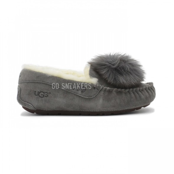 Женские мокасины Dakota Pom-Pom Transformer - Серые