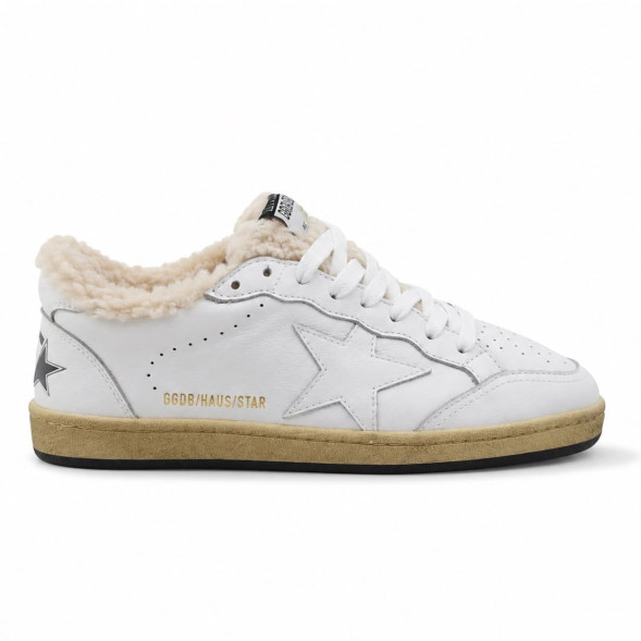 Унисекс зимние кроссовки Golden Goose Superstar Winter White
