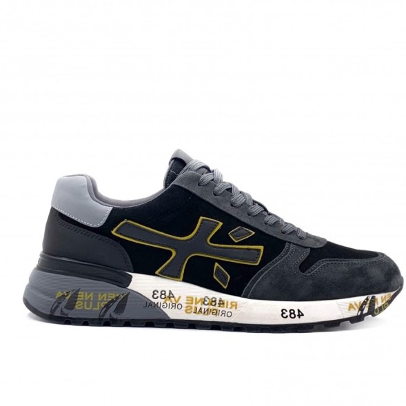 Мужские кроссовки Premiata Lucy Sneakers Django Django Grey
