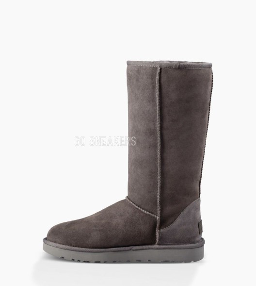 Женские высокие угги Classic Tall Grey II