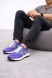 Мужские кроссовки Kiton Patterned Jacquard Purple