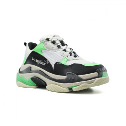 Balensiaga Triple S Neon Green White