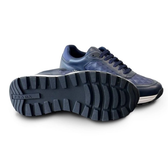 Мужские кроссовки Prada Prax Navy