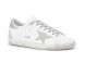 Женские кеды Golden Goose Super-Star White Silver