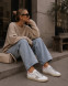 Женские кеды Golden Goose Super-Star Wmns White Pink