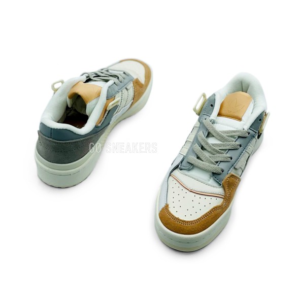 Унисекс кроссовки Adidas Forum Low Grey White