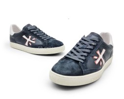 Premiata Sneakers Leather/Suede Grey