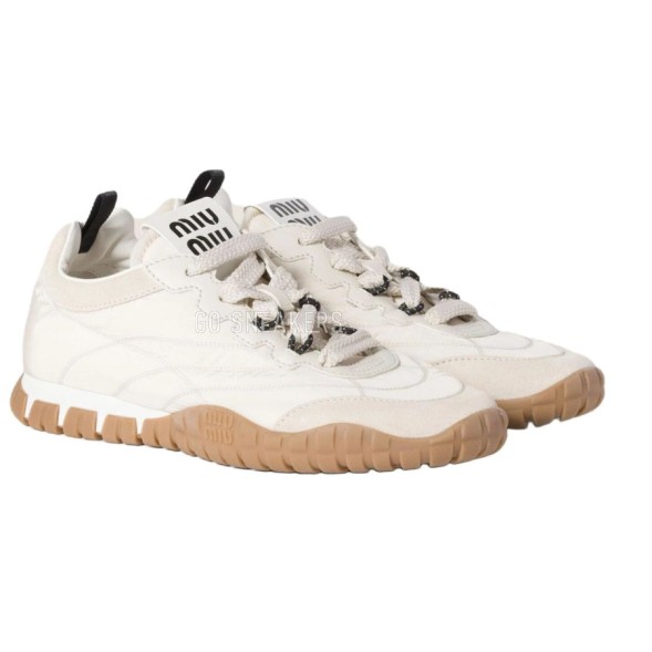Женские кроссовки Miu Miu Tyre Ivory