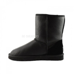 Men's Metallic Black