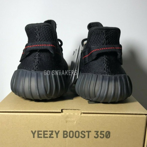 Унисекс кроссовки Adidas Yeezy Boost 350 V2 Black Red (bred)