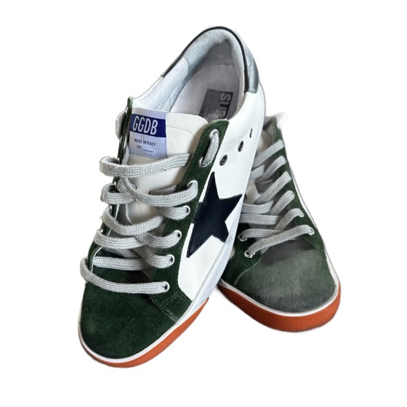 Унисекс кеды Golden Goose Superstar Black Star and Black Heel Tab