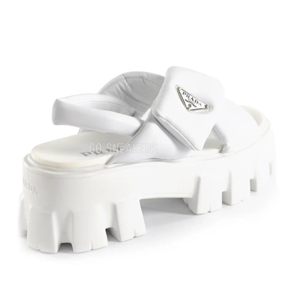 Женские босоножки Prada Sandals Leather White