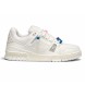 Женские кроссовки Louis Vuitton Trainer Maxi Skateboard Shoes Low-Top White