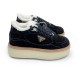 Женские зимние кроссовки на платформе Prada Platform Suede Winter Black