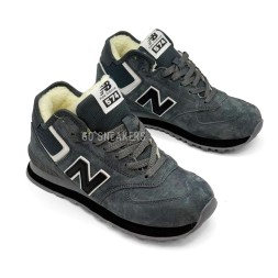 New Balance 574 Winter Dark Grey
