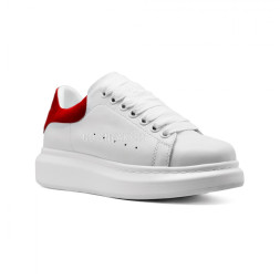 Alexander McQueen Luxe Red Suede