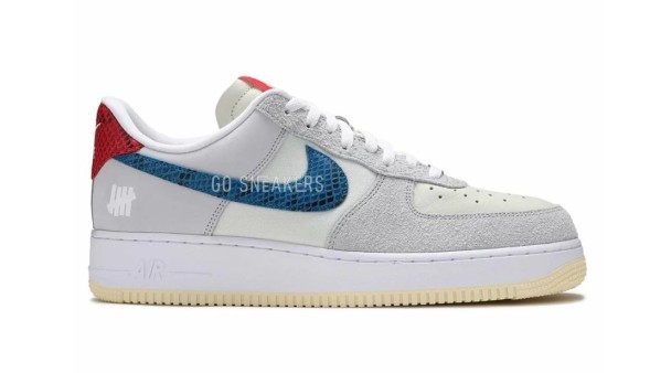 Унисекс кроссовки Nike Air Force 1 Low Undefeated 5 On It Dunk Vs. AF1