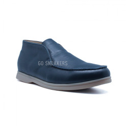 Loro Piana Open Walk Argo Blue Melange Leather