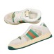 Женские зимние кроссовки Gucci Woman Winter Green/Red