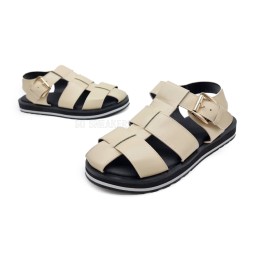 Dior Sandals Leather Beige