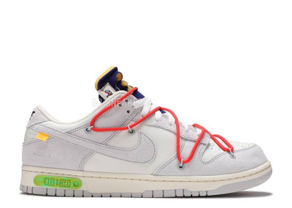 Унисекс кроссовки Nike Dunk Low Off-White Lot 13 of 50