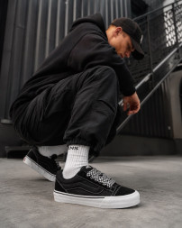 Vans Knu Skool Black/Dark Grey