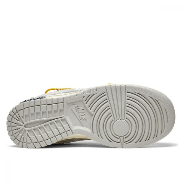 Унисекс кроссовки Nike Dunk Low Off-White Lot 39 of 50