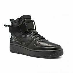 Nike SF AF1 Air Force 1 Black Military Hazel