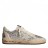 Golden Goose Ball-Star In Silver Glitter with Ice-Gray Suede Inserts