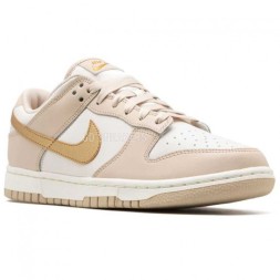 Nike Dunk Low Gold Swoosh